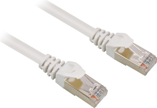 Sharkoon RJ45 CAT.6 SFTP biały 0,25m - 4044951015030