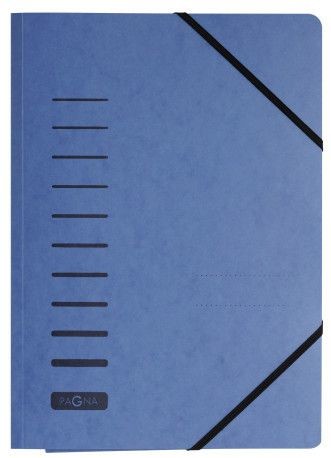 Durable Teczka z preszpanu z narożnymi gumkami - niebieska / 1 szt. P2400702