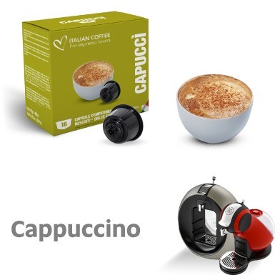 Italian Coffee CAPUCCI 16 kapsułek do Dolce Gusto