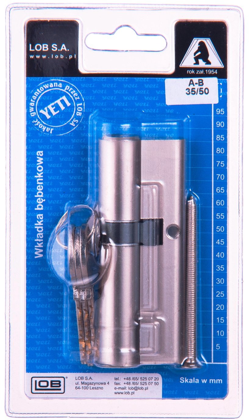 YETI Wkładka bębenkowa nikiel 35/50