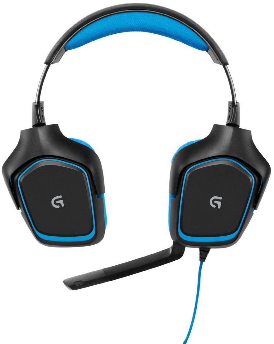 Logitech G430 Niebiesko-czarne (981-000537)