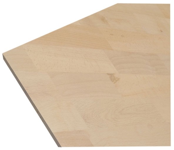 Blat drewniany 27 x 600 x 3000 mm buk B-557-LB-BD BU 27