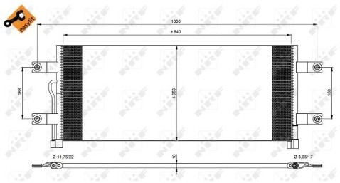 NRF Skraplacz, klimatyzacja 350075