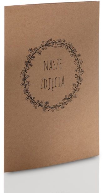 NA Mini-album kraft TS Nasze Zdjęcia trzy zdjęcia 15x23
