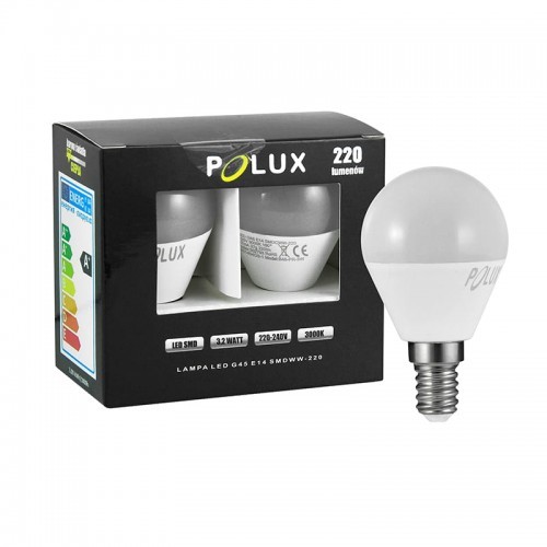 Polux Duopak LED G45 E14 SMDWW 3,2W 220lm 302793 302793