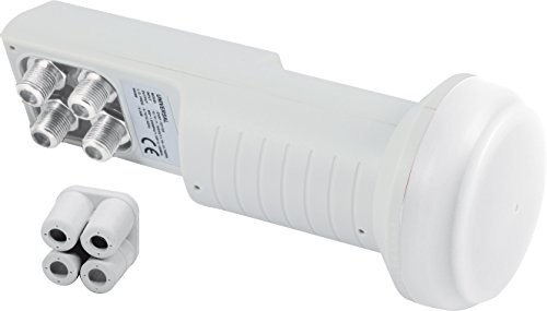 Telestar 5930541 Single LNB (40 mm, 0,3db, Full HD, HDTV, 3d, 4 K) 5930544
