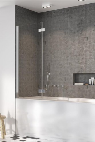 Radaway parawan nawannowy Nes 8 PND I 130 cm lewy, szkło przejrzyste, wys. 150 cm. 10060130-01-01L 10060130-01-01L