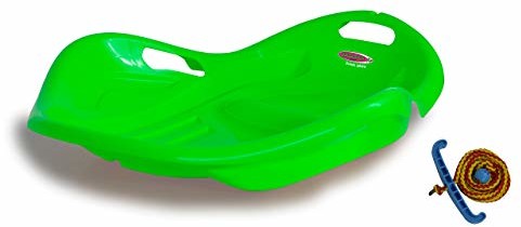 Jamara Jamara 460536 Snow Play Bob Speed 78 cm zielono-aerodynamiczna konstrukcja, trwałe tworzywo sztuczne, wygodne, ergonomiczne siedzenie/leżanka dla optymalnej pozycji antypoślizgowej, waga 1 kg 460536