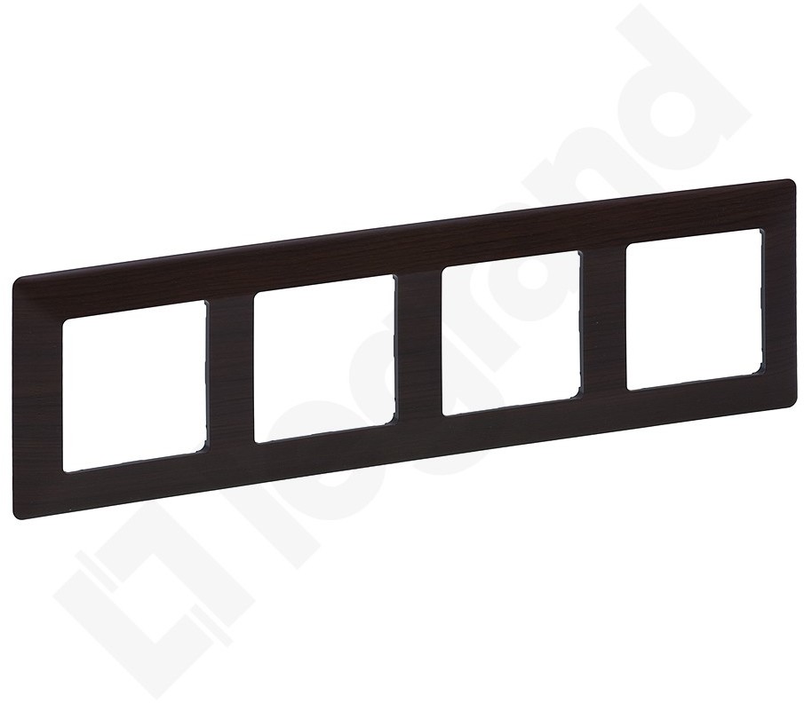 Legrand Ramka poczwórna Valena Life 754174 wenge