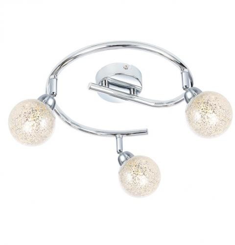 Candellux Lighting reflektorki KALEIDOSCOPE 98-61577 lampa sufitowa potrójna dekoracyjne klosze w gwiazdki 98-61577
