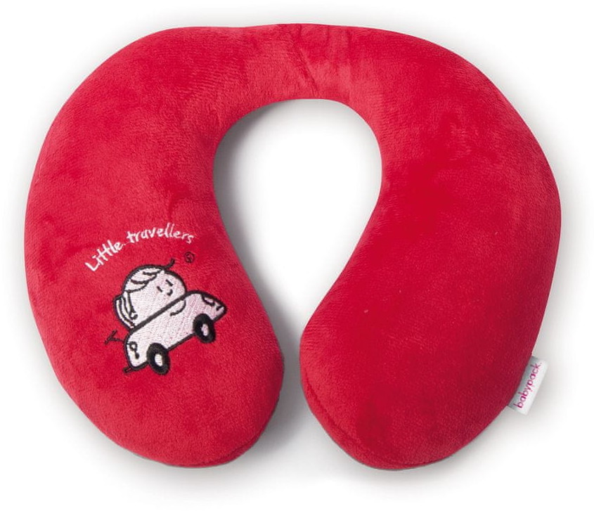More poduszka podróżna Babypack czerwona