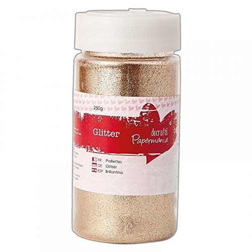 Docrafts duża cienkie Glitter garnki 250 G Złoto PMA 401912