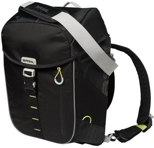 BASIL BASIL MILES DAYPACK 17L black lime B-17750 Plecak B-17750