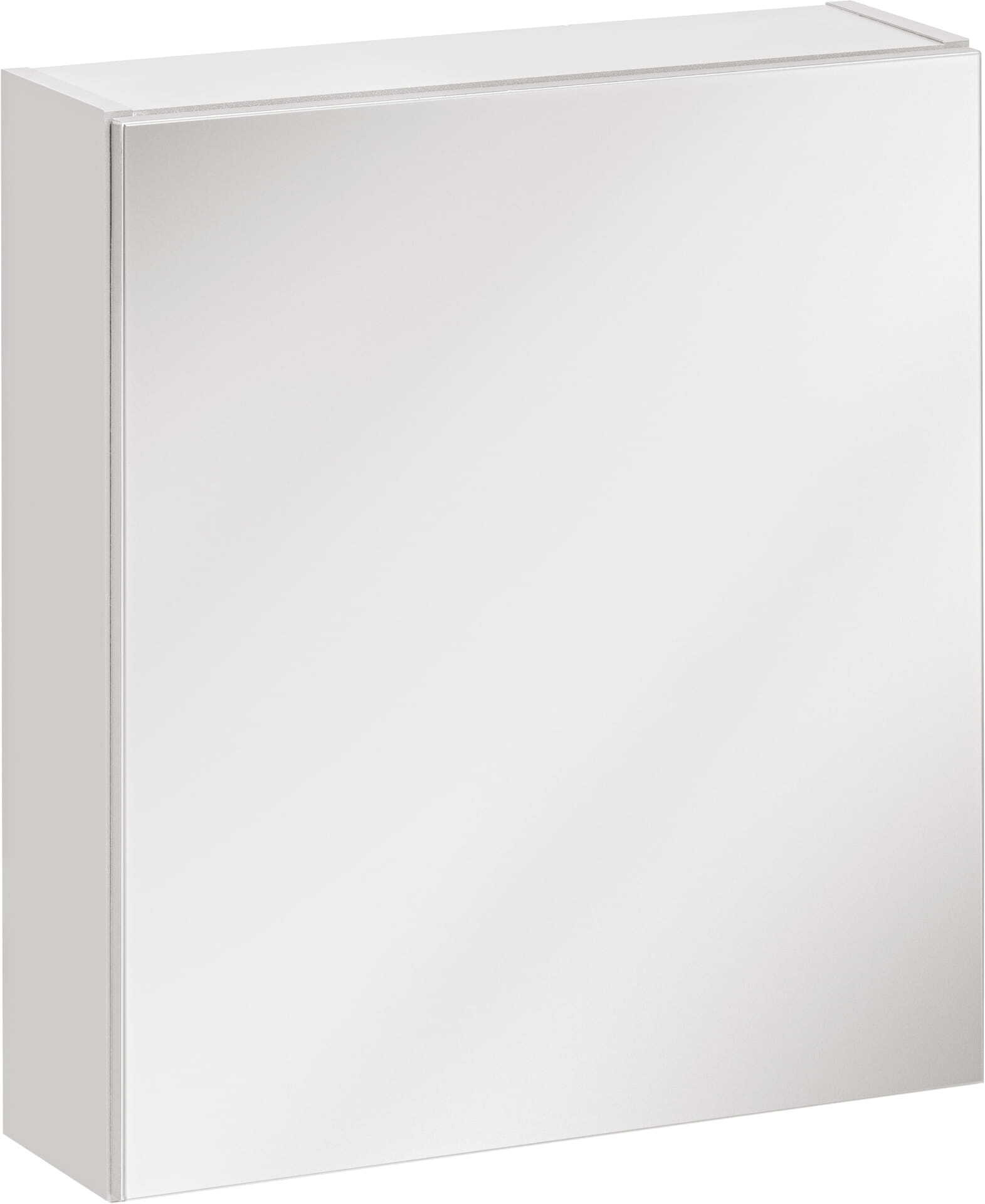 Comad Szafka wisząca z lustrem łazienkowa Twist White