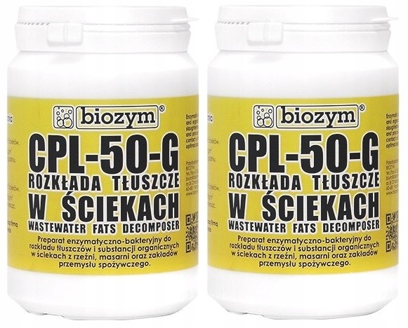 CPL-50-G, 1 kg rozkłada tłuszcze w ściekach