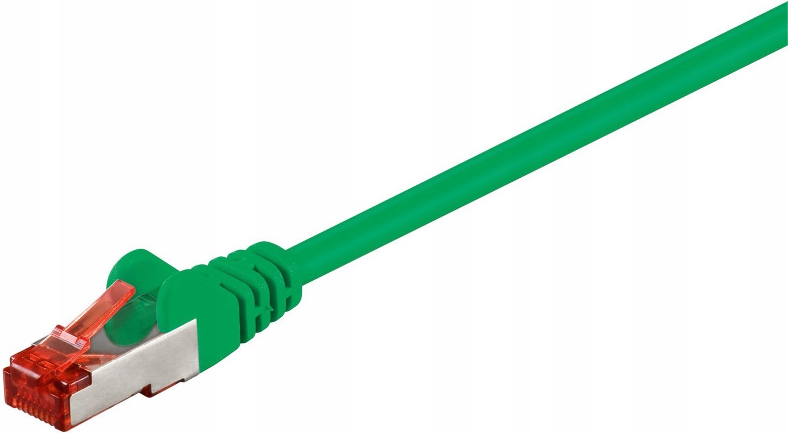 Patchcord F/utp CAT6 7.5m zielony