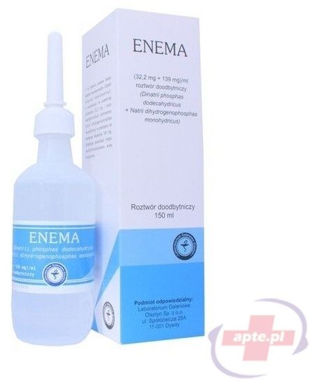 LAB.GALENOWE OLSZTYN Enema płyn doodbytniczy 150ml