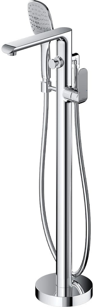 Omnires Sacramento bateria wannowa wolnostojąca chrom SC2333XCR