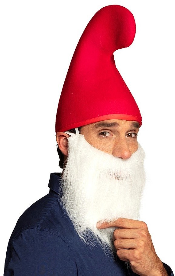 GoDan Czapka krasnala, czerwona, rozmiar uniwersalny