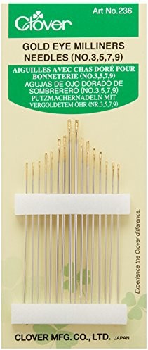 Clover zegarmistrz igieł do czyszczenia  236 z pozłacanego igielne 3  9 236
