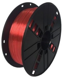 Gembird Gembird Filament drukarki 3D PETG/1.75mm/1kg/czerwony + EKSPRESOWA 3DP-PETG1.75-01-R