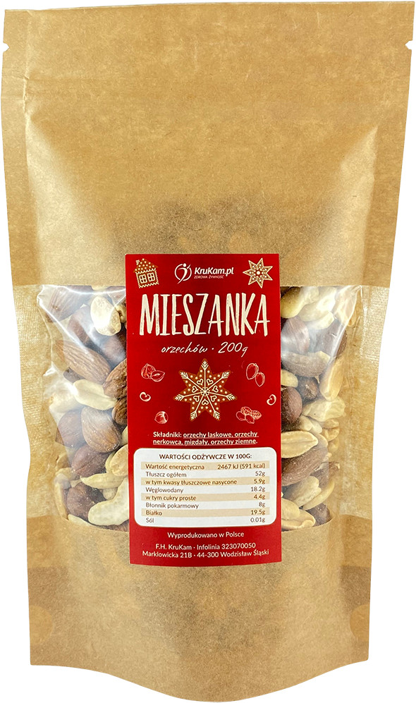 KruKam Mieszanka orzechów 200g