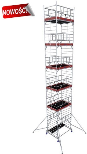 Krause PROTEC XXL - Rusztowanie 2,0 x 1,35m, wys.rob. 13,30m (945204)