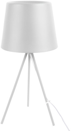 Leitmotiv Lampa stołowa Classy metal white by LM1826WH