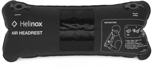 Helinox Helinox Air Headrest Poduszka, black/charcoal  2021 Akcesoria do mebli 12776
