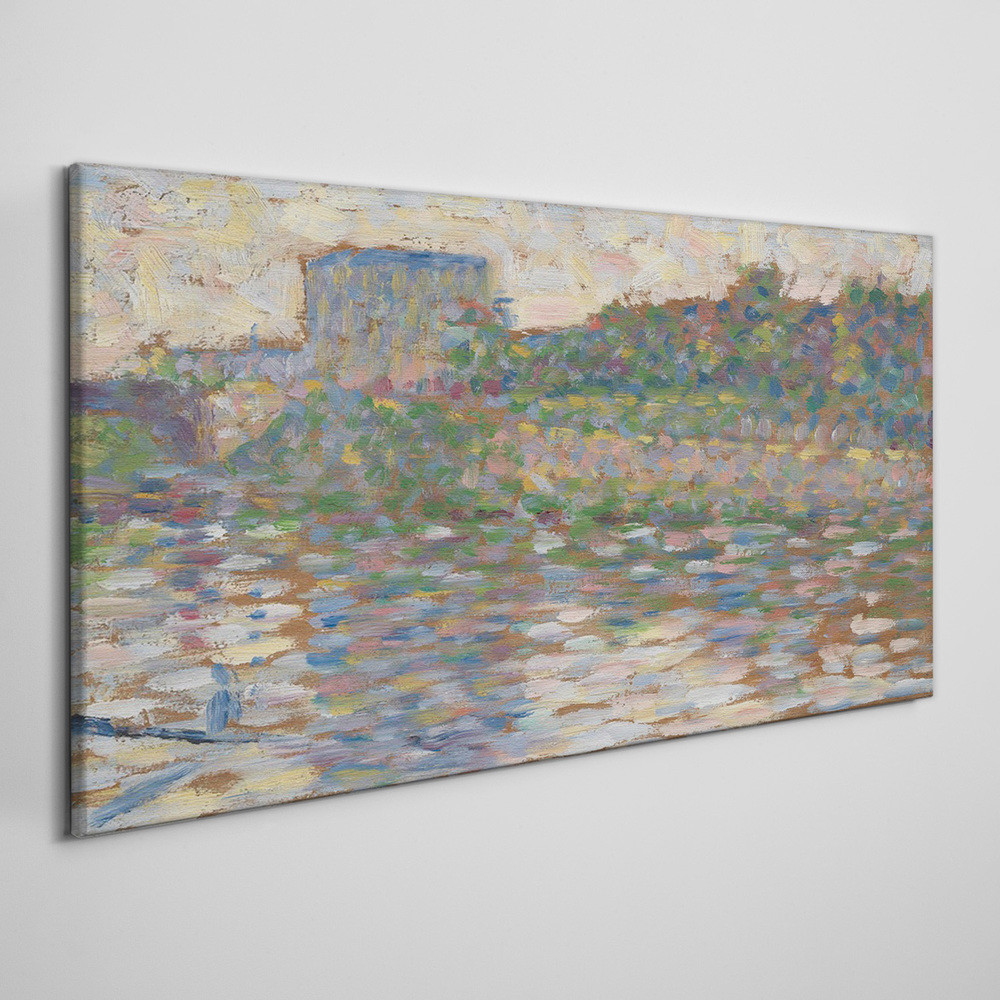 PL Coloray Obraz na Płótnie Abstrakcja Woda Natura 120x60cm