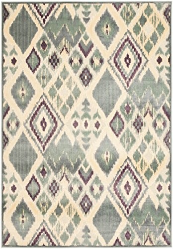 Safavieh par114  740 salma dywan, wiskoza, szary/wielobarwny PAR114-740-4