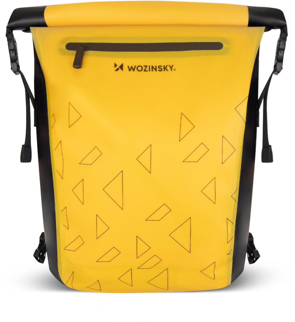 Wozinsky Wozinsky wodoszczelny plecak rowerowy ze stelażem torba rowerowa 2w1 23l żółty (WBB31YE) WBB31YE