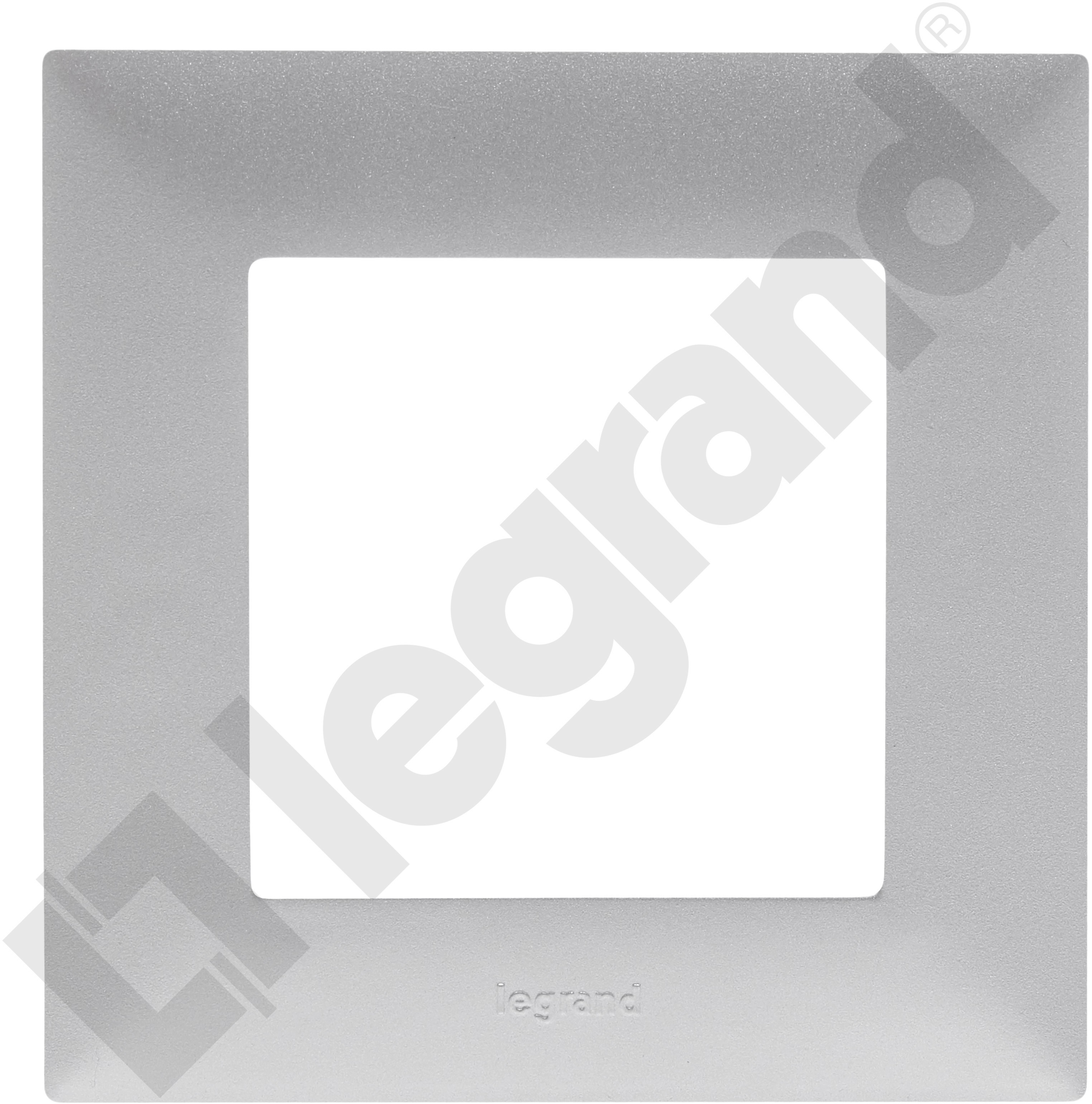 Legrand Ramka pojedyncza Niloe Step 863391 86 x 86 mm aluminium