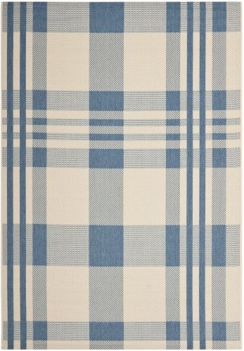 Safavieh Austin dywan polipropylenu beżowy/niebieski 121 x 170 cm CY6201-233-4