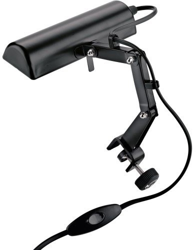 Unbekannt König & Meyer 12250  013  55 lampa na pulpit na nuty z lampa jarzeniowa czarna 12250-013-55