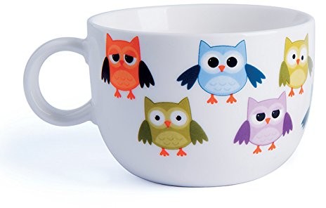 Excelsa sowa filiżanka do herbaty, 200 ML, porcelana, wielokolorowy 47849