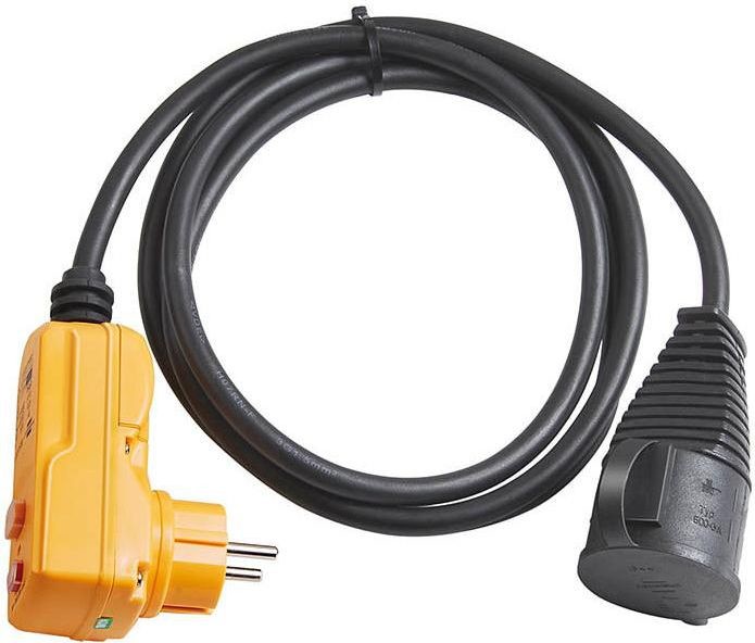 Brennenstuhl przedłużacz FI IP44 2m czarny 1160370 1160370