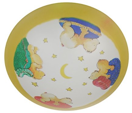 Niermann Nier mężczyzna Standby 676 A + + to E, lampa sufitowa, plastik, wielokolorowa, 45 x 45 x 10 cm Standby676
