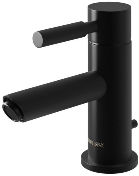 KOHLMAN Roxin Black bateria umywalkowa czarny półmat QB100RB