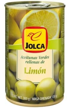 Jolca Oliwki zielone z cytryną (puszka)