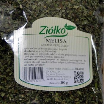 KRAUTEX Melisa liść 200g