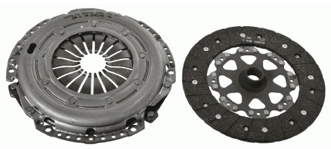 SACHS ZESTAW SPRZĘGŁA  3000970012 MONDEO/GALAXY 1,8TDCI 07- =3000970008