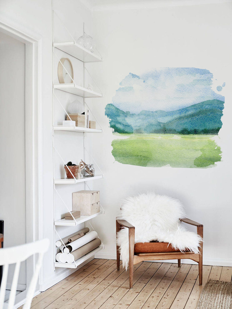 Coloray.pl Naklejki na ścianę Krajobraz BubbleFree