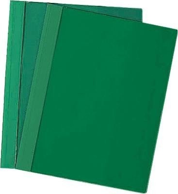 Rexel 18655251 skoroszyt InSpezido, z przednią okładką, na format A4, bardzo szeroki, zielony, 1 sztuka 18655251