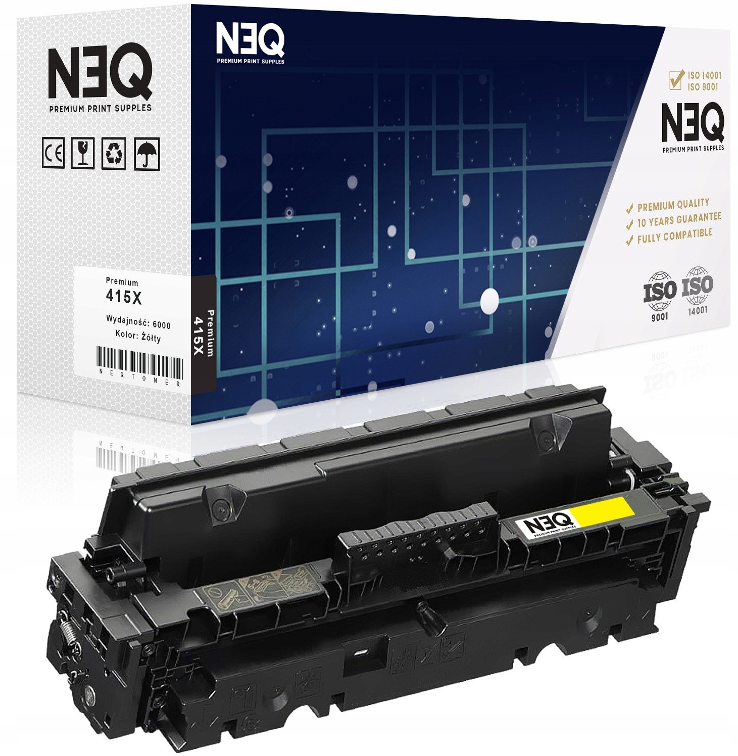 Toner do Hp Color LaserJet Pro M454fw M454nw XL