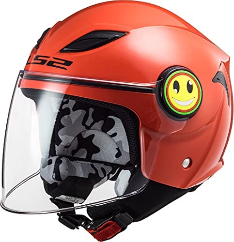 LS2 Dziecięcy kask motocyklowy Funny czerwony, YL 306021032L