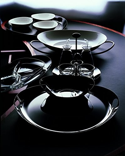 MEPRA Mepra Due Oro NERO risotto-miska, stal nierdzewna, ze stojakiem 250112N
