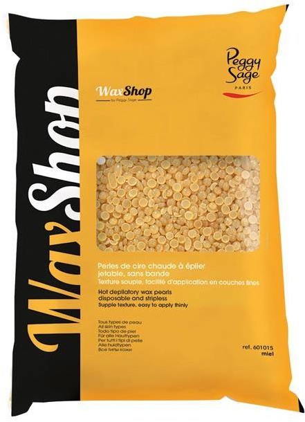 Peggy Sage Wax Shop perełki wosku do depilacji na gorąco Miodowe 800g 89778-uniw
