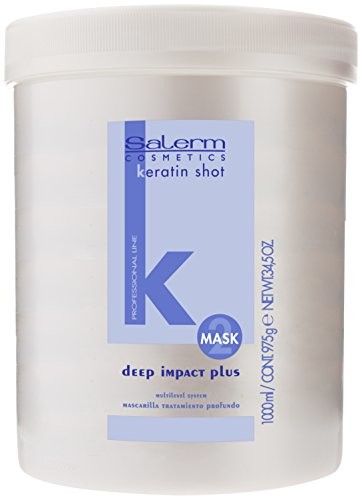 SALERM salerm Keratin Shot Deep Impact Mask Plus 1000 ML by salerm (English Manual) 795
