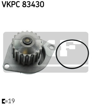 SKF Pompa wody VKPC 83430